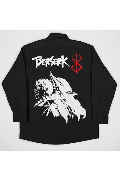 SEVBANO Berserk Printed Unisex Anime Series Shirt