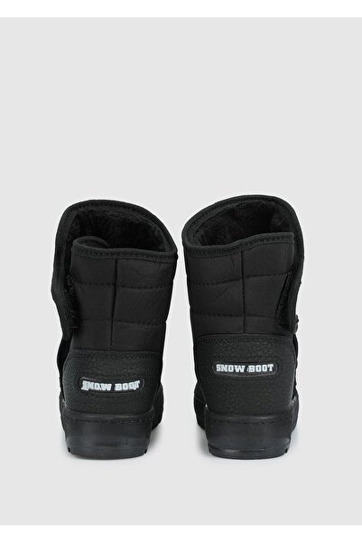 Kiddo Siyah Kız Çocuk Kar Botu