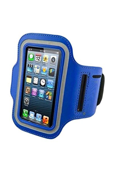 Generic حقيبة أرمباند موبايل 4.7 - أزرق