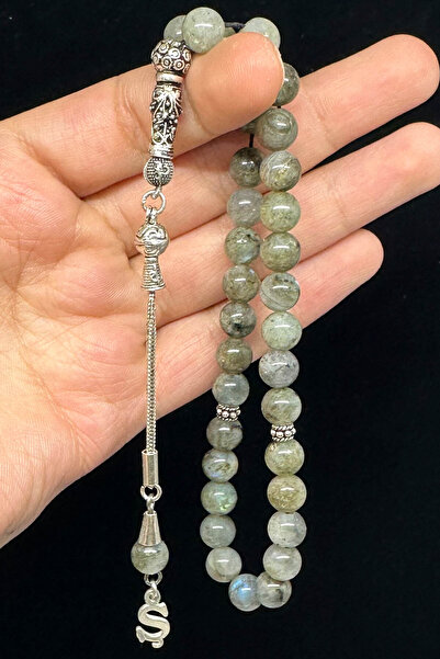 Fabula Silver Лабрадоритовий камінь, чотки з 925 пробою срібла, аксесуари з л...