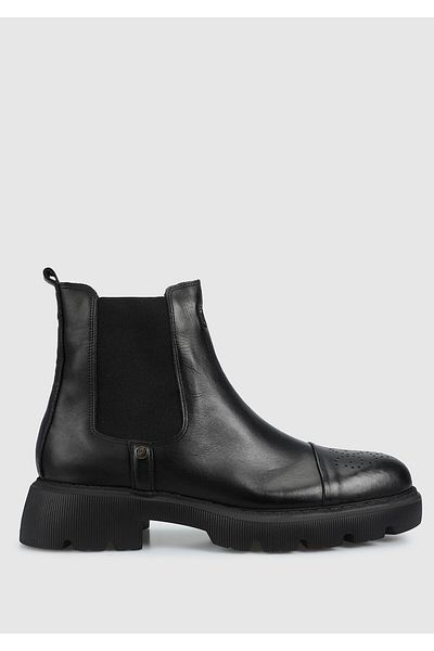 Provoq Men's Boots - Black Leather