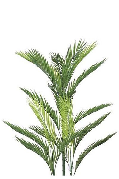 Generic Artificial Areca Palm (3 branches) with plastic corner stand