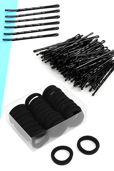 PREGIO Women's 100 Pieces Wire Buckle / Towel Buckle Set