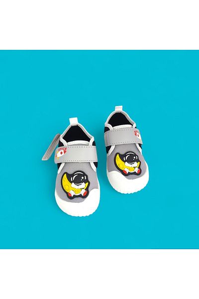 GEZER Unisex Παιδικές λινές παντόφλες - Αντιολισθητική βάση, Velcro Καθημερινή χρήση για το σπίτι, το σχολείο, το νηπιαγωγείο και το νηπιαγωγείο