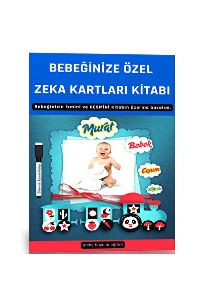 Enine Boyuna Eğitim Special Intelligence Cards Book for Your Baby (30 Cards a...