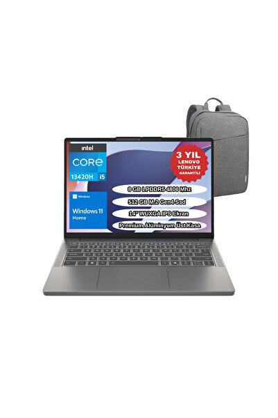 LENOVO IP Slim 3 14IRH10 i5-13420H 8GB 512GB SSD 14" W11 83K00028TR Laptop - ...