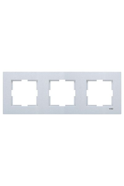 VİKO Viko Artline Novella Silver Triple Frame