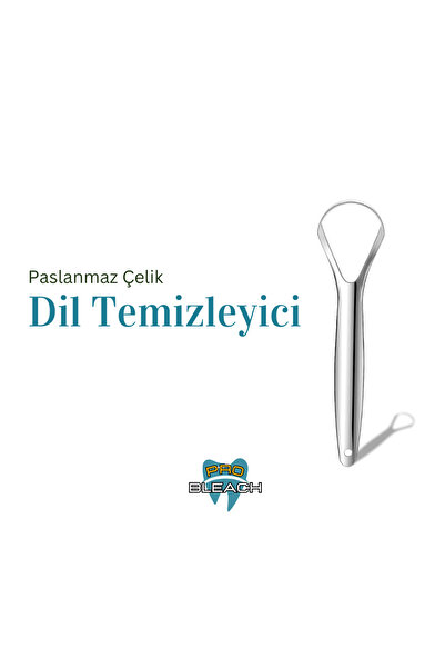 pro bleach Paslanmaz Çelik Dil Temizleyici