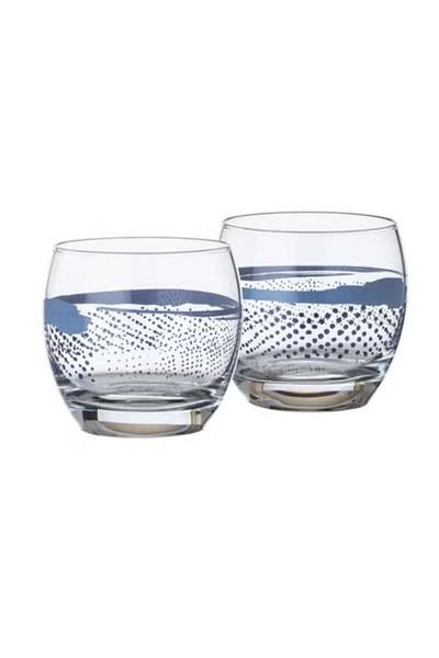 casa rosa Turkish glass juice cups 6 pieces set