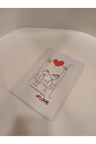 ASATAK Love A5 Unlined Note, Memory, Souvenir Notebook (120 Sheets)