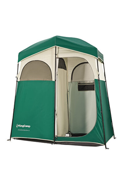 KINGCAMP Marasusa Iı Double Çiftli Duş Ve Tuvalet Çadırı Green
