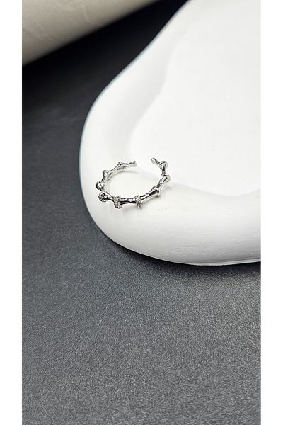 AURA Steel ring with Zirconia
