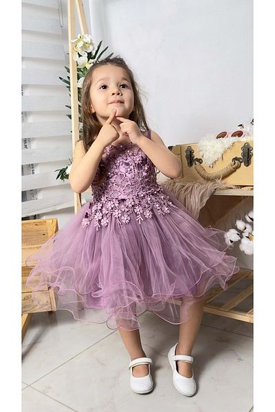 s.t. sebat tekstil Baby Girl Tutu Wedding Dress Sb585