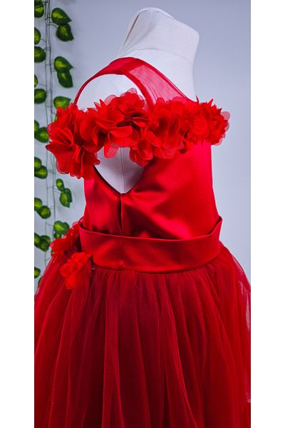 Melis Çocuk Flower Girl Evening Dress Wedding Dress