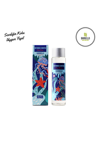 Bargello Okyanus Esintisi 180 ml Cam Dökme Kapak Kolonya -bes