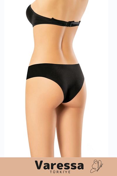 VARESSA Exclusive Non-Trace Seamless Non-Slip Gathering Butt Shaper Women's Laser Cut Midislip Panties