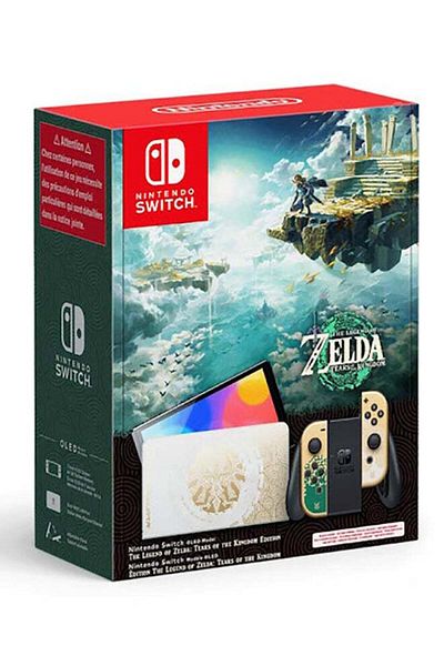 Nintendo Switch OLED Model Console - Legend of Zelda: Tears of the Kingdom Edition