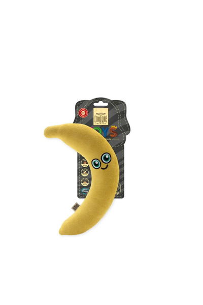 Doggie Dog Toy Plush Banana 20cm