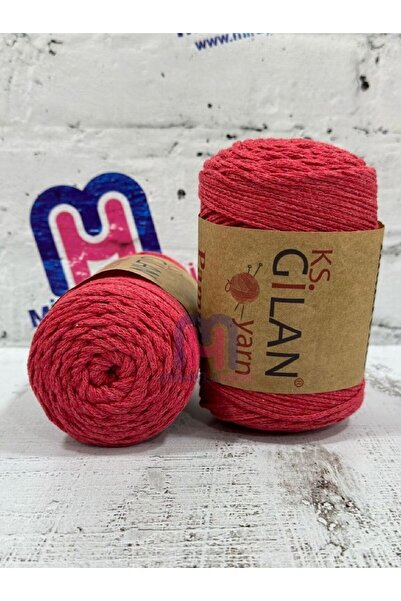 gilan Yarn Coton Makrome 250 gr 190 Metre 1 Adet Nar
