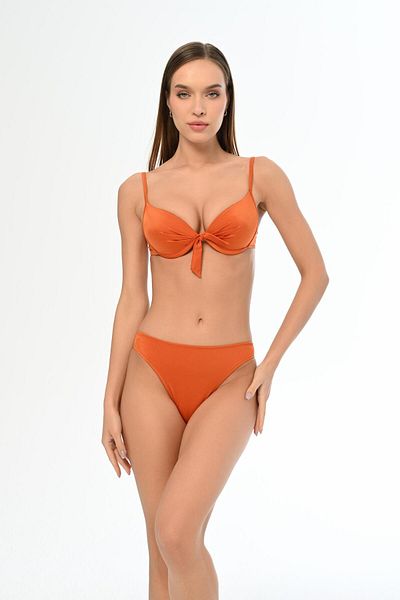 AQUAVİVA Aquaviva Women - Σετ μπικίνι με καλυμμένο Taiwan με φιόγκο κανέλας