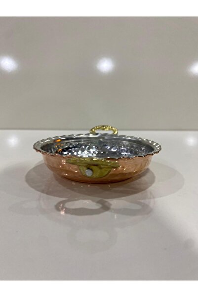 Erişim Bakırhanem سيبي هوم طبق الإفطار النحاسي - طبق الوجبات الخفيفة 1 قطعة