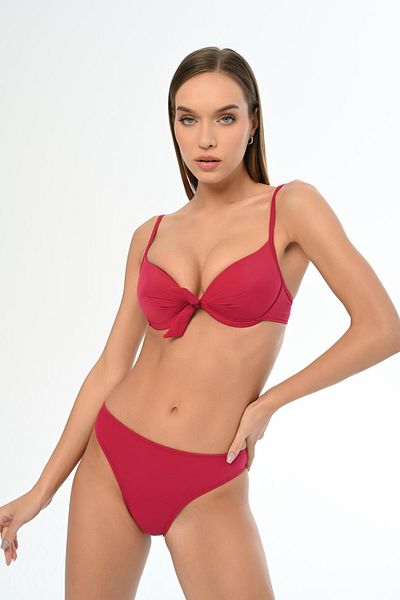 AQUAVİVA Aquaviva Women's Cherry Bow Taiwan Covered Bikini Set
