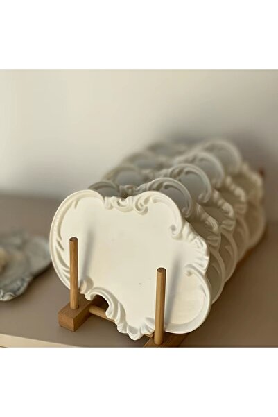 european model lace detailed presentation tray silicone mold presentation tray silicone mold