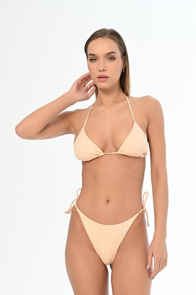 AQUAVİVA Set de bikini cu șnur pentru femei Aquaviva - Triunghi de pulbere Ella