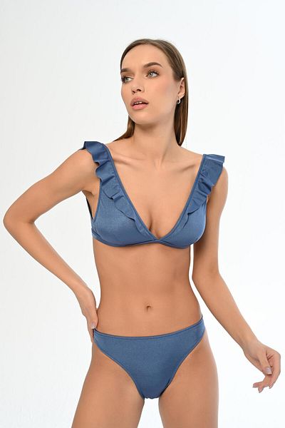 AQUAVİVA Aquaviva Indigo Frilly Elizabeth Women's Bikini Set