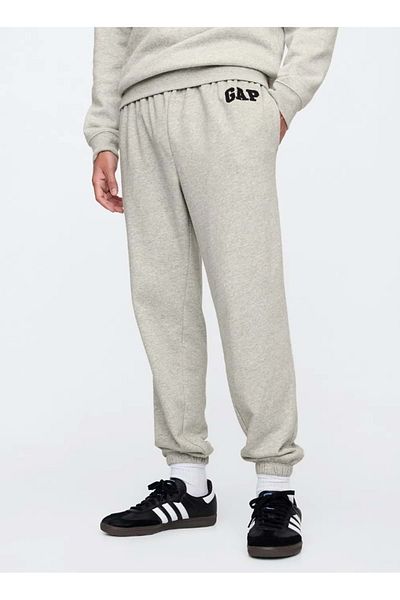 GAP V-frch Ft Herıtage Age Jogger Γαλλικό Terry Ύφασμα Jogger Ανδρικό Φούτερ Γκρι