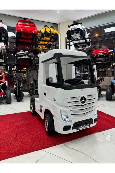 oyuncak sepetim Mercedes Actros Akülü Araba(tir)(0-5) Yaş