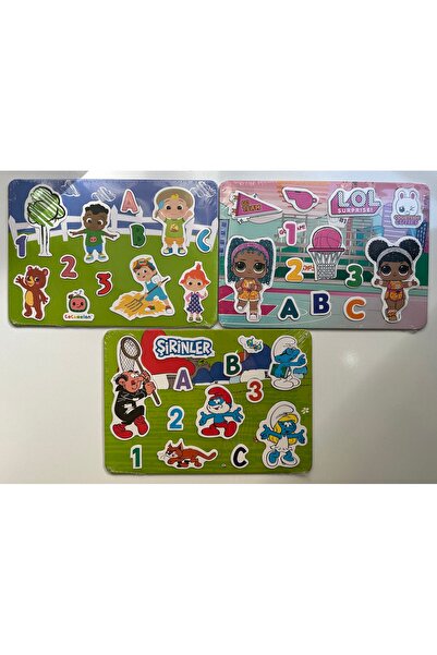 ÇOCUK PUZZLE 3 ADET