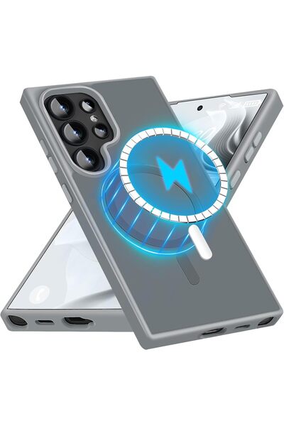 Rivor Samsung Galaxy S25 Ultra Kılıf Kamera Yükseltili Magsafe Şarj Özellikli...