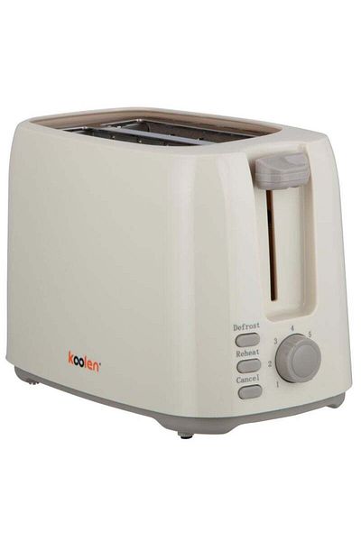 Koolen Colin Toaster 930 Watts 2 Slices White 800104002