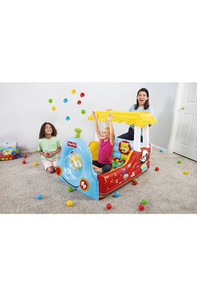 BESTWAY Train Ball Pit 52" x 37" x 35"/1.32m x 94cm x 89cm - 26-93537