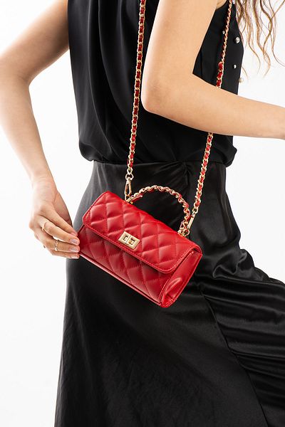 Night Kendall Model Red Women's Hand and Shoulder Bag