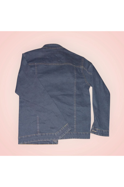 Lovely butik Men's Washable Denim Coat