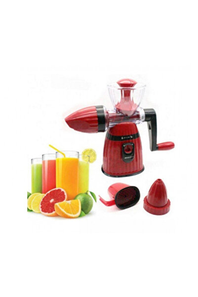 Generic Red manual fruit juicer