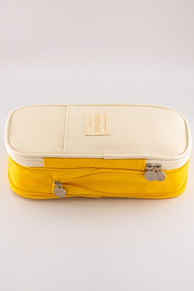 shop Expandable, Stylish and Practical Pencil Case & Pen Holder - Lilac |   Blue |   Yellow |   Pink