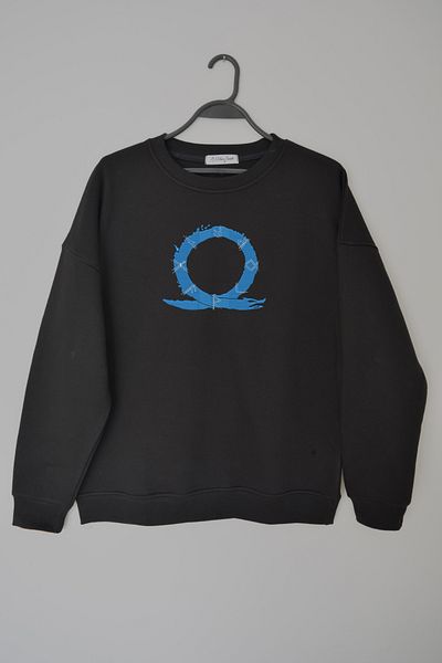 EldenStitch Hanorac oversize unisex brodat God Of War