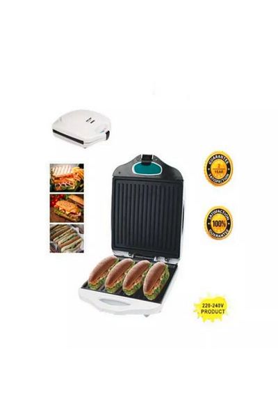 HOME MASTER Home Master Large Lined Sandwich Heater