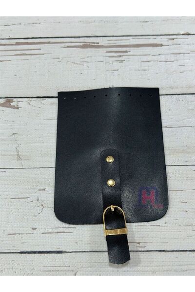 miraylahobi غطاء جلدي مقاس 12x16 سم أزرق داكن