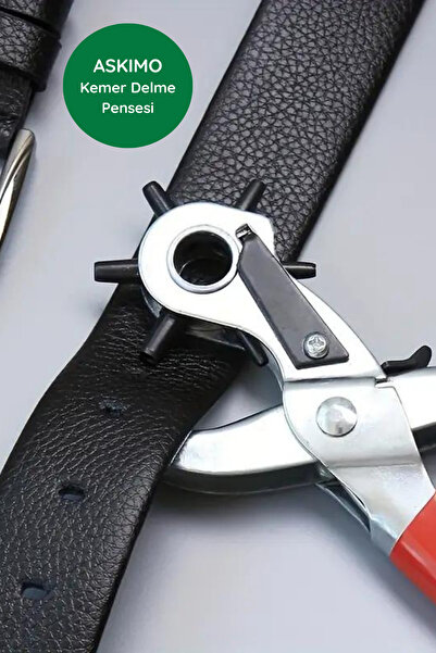 6 Different Sizes Belt Drilling Pliers Belt Drilling Hole Opener Stylish