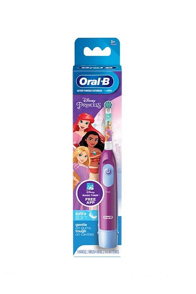 Oral-B فرشاة أسنان كهربائية للاطفال فيتاليتي كروس اكشن مؤقت رباعي من اورال بي