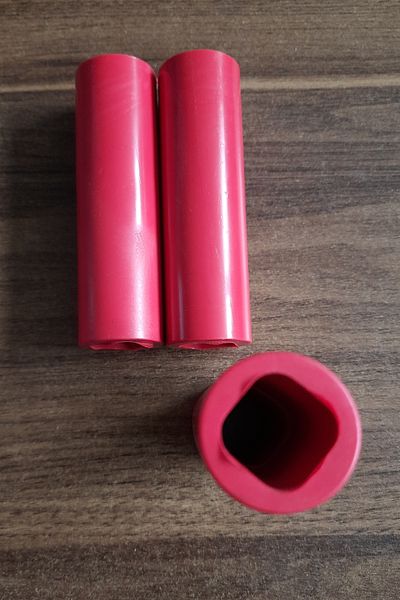 Vixpet 22X22 mm Square Pipe Additional Muff 3 Pieces