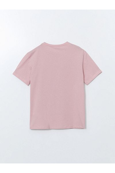 LC Waikiki Νέα σεζόν Crew Neck Printed Γυναικείο Tisort - S5KR10Z8