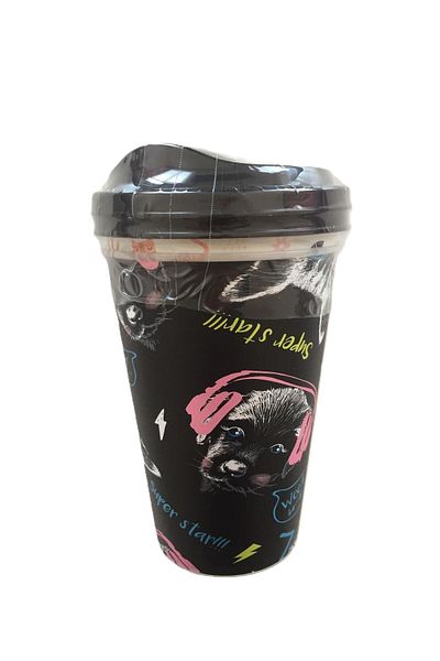 HOBBY LİFE Set of 2 Coffee Glasses 500 ml & Super Star Mug