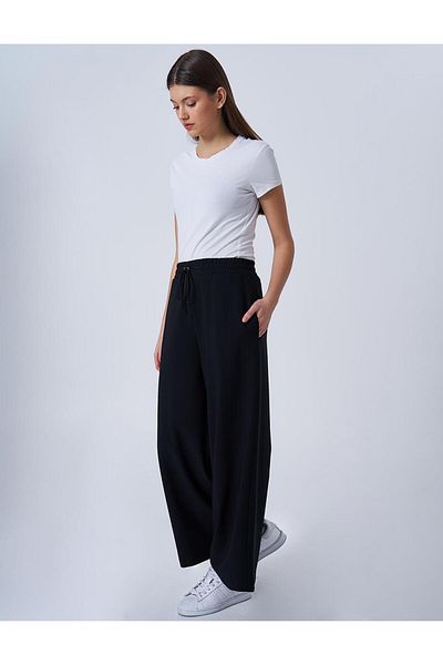 KYR Black Relaxed Fit Pants