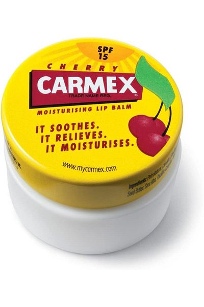 Carmex Lip Balm Cherry Pot 7.5 G X6