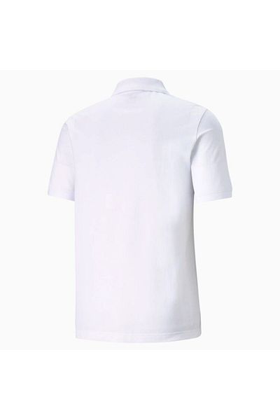 Puma Men's White Ess Pique Polo Polo Tshirt 586674 -02